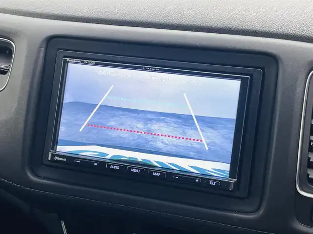 ホンダ ヴェゼル ハイブリッド Z ホンダセンシング 福島県 2018(平30)年 6.8万km ミッドナイトブルービームM ホンダセンシング/・衝突軽減ブレーキシステム/・路外逸脱抑制機能/・アダプティブクルーズコントロール/社外ナビゲーション/・型式：CN-E320D/・BluetoothTVCD/・バックカメラ/・ETC/前方ドライブレコーダー/プッシュスタート/・スマートキー/・スペアキー/電子パーキング/・オートホールド/革巻きステアリング/・ステアリングスイッチ/電動格納ミラー/ドアバイザー/純正フロアマット/LEDライト/・フォグライト