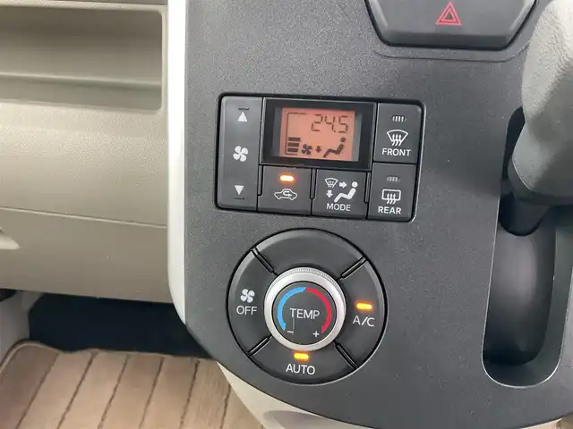 ダイハツ タント X SAⅡ 滋賀県 2015(平27)年 4.1万km プラムブラウンクリスタルマイカ 車検令和8年8月まで/片側パワースライドドア/純正ナビゲーション（NMCK-W65D）/・ワンセグTV/・CD/・USB/バックカメラ/ステアリングリモコン/・オーディオ操作/スペアキー/取扱説明書/保証書