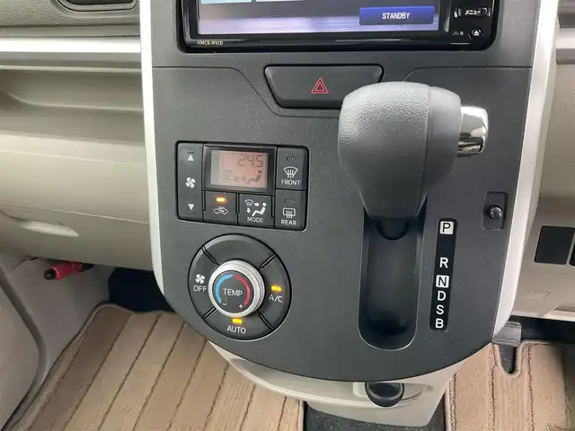 ダイハツ タント X SAⅡ 滋賀県 2015(平27)年 4.1万km プラムブラウンクリスタルマイカ 車検令和8年8月まで/片側パワースライドドア/純正ナビゲーション（NMCK-W65D）/・ワンセグTV/・CD/・USB/バックカメラ/ステアリングリモコン/・オーディオ操作/スペアキー/取扱説明書/保証書