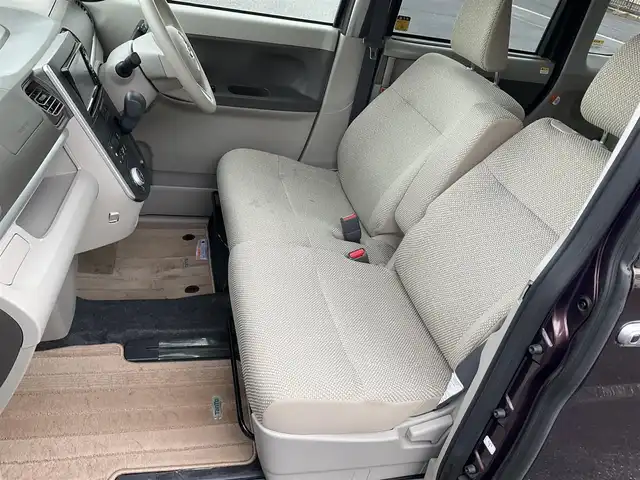 ダイハツ タント X SAⅡ 滋賀県 2015(平27)年 4.1万km プラムブラウンクリスタルマイカ 車検令和8年8月まで/片側パワースライドドア/純正ナビゲーション（NMCK-W65D）/・ワンセグTV/・CD/・USB/バックカメラ/ステアリングリモコン/・オーディオ操作/スペアキー/取扱説明書/保証書