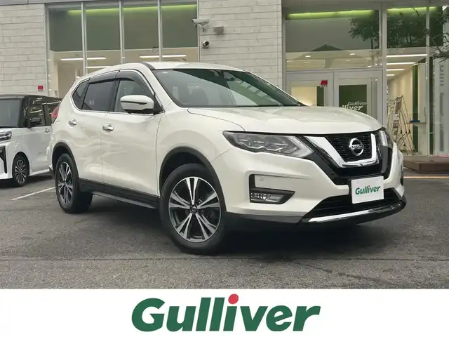 日産 エクストレイル 20Xi 鳥取県 2018(平30)年 4.8万km ブリリアントホワイトパール エマージェンシーブレーキ/プロパイロット/4WD/純正9型ナビ【MM518D-L】/・CD/DVD/Blu-ray/・Bluetooth/・フルセグ/全方位モニター/デジタルインナーミラー/スマートキー/プッシュスタート/純正ドライブレコーダー /パワーバックドア/ETC/レーダークルーズ コントロール/カプロンシート/純正18AW/前後誤発進抑制機能/電動パーキング