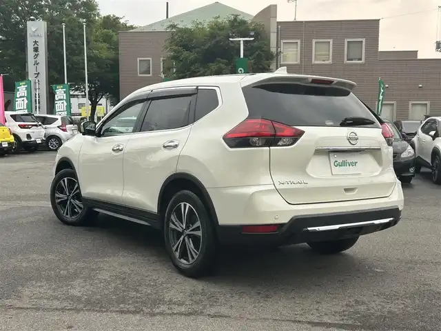 日産 エクストレイル 20Xi 鳥取県 2018(平30)年 4.8万km ブリリアントホワイトパール エマージェンシーブレーキ/プロパイロット/4WD/純正9型ナビ【MM518D-L】/・CD/DVD/Blu-ray/・Bluetooth/・フルセグ/全方位モニター/デジタルインナーミラー/スマートキー/プッシュスタート/純正ドライブレコーダー /パワーバックドア/ETC/レーダークルーズ コントロール/カプロンシート/純正18AW/前後誤発進抑制機能/電動パーキング