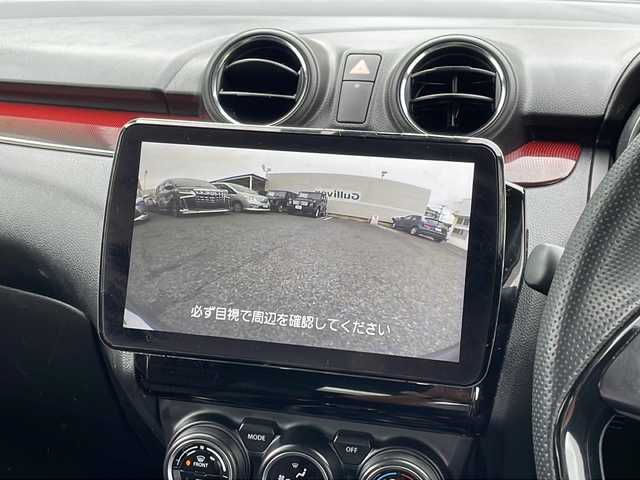 スズキ スイフト スポーツ セーフティPKG 東京都 2018(平30)年 5.8万km スーパーブラックパール 新車時保証書/取扱説明書/ブレーキサポート/アダプティブクルーズコントロール/社外ナビ/フルセグTV【CN-F1XD】/SD/CD/DVD/Blu-ray/SDREC/BT/バックカメラ　ETC/ドライブレコーダー【前後】/運転席シートヒーター/LEDヘッドライト/オートライト/LEDフォグライト/スマートキー/パドルシフト付革巻きハンドル/純正17インチアルミ
