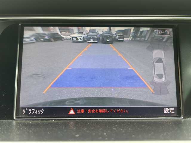 アウディ Ａ４ 2．0 TFSI クワトロ 愛知県 2012(平24)年 12.7万km ファントムブラックパールエフェクト 純正HDDナビ/フルセグTV・CD・DVD・Bluetooth・SD/前席パワーシート/Rライン専用サスペンション（純正サスペンションあり）/パークトロニック/パドルシフト/HIDヘッドライト/オートライト/本革巻きステアリング/アイドリングストップ/ビルトインETC/プッシュスタート/ISOFIX/電動格納ミラー/横滑り防止機能/純正フロアマット