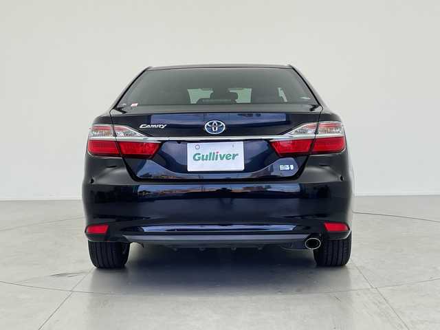 トヨタ カムリ ハイブリット Gパッケージ 愛知県 2015(平27)年 7.2万km アティチュードブラックマイカ 純正ナビ/・Bluetooth/・CD/DVD/・フルセグテレビ/・SD音楽録音/バックカメラ/衝突軽減ブレーキ/レーンキープアシスト/ブラインドスポットモニター/オートライト/パワーシート/レーダークルーズコントロール/ビルトインETC/ハロゲンヘッドライト