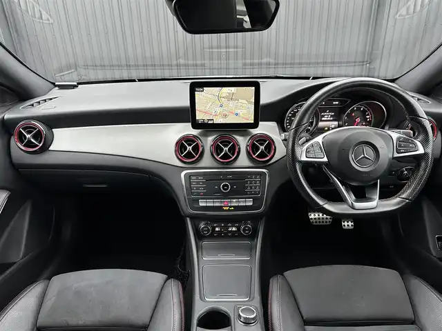 メルセデス・ベンツ ＣＬＡ２５０ シュポルト 4MATIC 福島県 2016(平28)年 6.3万km カルサイトホワイト レーダーセーフティパッケージ/パナメリカーナグリル/純正ナビ/バックカメラ/AppleCarPlay/フルセグTV/キーレスゴー/黒ハーフレザーシート/パワーシート/シートヒーター/ETC/ダイナミックセレクト/コーナーセンサー/アイドリングストップ/パドルシフト/純正18インチAW/取扱説明書/保証書/スペアキー