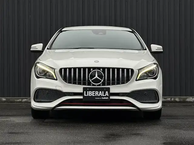 メルセデス・ベンツ ＣＬＡ２５０ シュポルト 4MATIC 福島県 2016(平28)年 6.3万km カルサイトホワイト レーダーセーフティパッケージ/パナメリカーナグリル/純正ナビ/バックカメラ/AppleCarPlay/フルセグTV/キーレスゴー/黒ハーフレザーシート/パワーシート/シートヒーター/ETC/ダイナミックセレクト/コーナーセンサー/アイドリングストップ/パドルシフト/純正18インチAW/取扱説明書/保証書/スペアキー