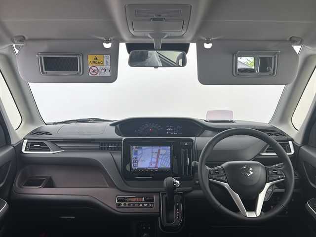 スズキ ソリオ バンディット HV MV 秋田県 2024(令6)年 0.1万km未満 ピュアホワイトP 4WD/スズキセーフティサポート/両側パワースライドドア/社外SDナビ/フルセグTV/Bluetooth/CD/DVD/ヘッドアップディスプレイ/レーダークルーズコントロール/レーンキープアシスト/横滑り防止装置/前席シートヒーター/ＬＥＤヘッドライト/ＬＥＤフォグランプ/オートライト/オートハイビーム/後席サンシェード/スリムサーキュレーター/純正アルミホイール/スマートキー/スペアキー