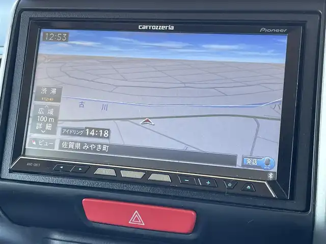 ホンダ Ｎ ＢＯＸ ＋ カスタム G Aパッケージ 佐賀県 2014(平26)年 12.9万km プレミアムホワイトパール 社外メモリーナビゲーション/・フルセグTV/CD/DVD/SD/Bluetooth/パイオニア製フロントツイーター/シティブレーキアクティブシステム/横滑り防止装置/片側パワースライドドア/ISOFIX対応/ステアリングリモコン/純正15インチアルミホイール/純正キセノンヘッドライト/純正フォグランプ/純正フロアマット/純正ドアバイザ―/取扱説明書