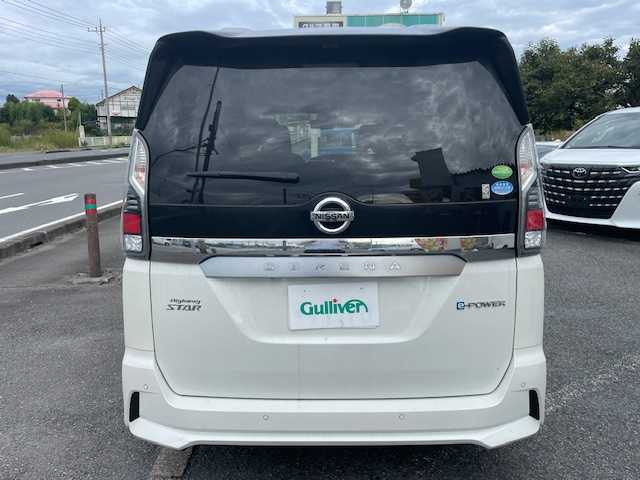 日産 セレナ e－パワー ハイウェイスター V 神奈川県 2019(平31)年 8.6万km ブリリアントホワイトパール 2トーン ワンオーナー/フルセグテレビ/フリップダウンモニター/クルーズコントロール/プッシュスタート/両側パワースライドドア/ETC