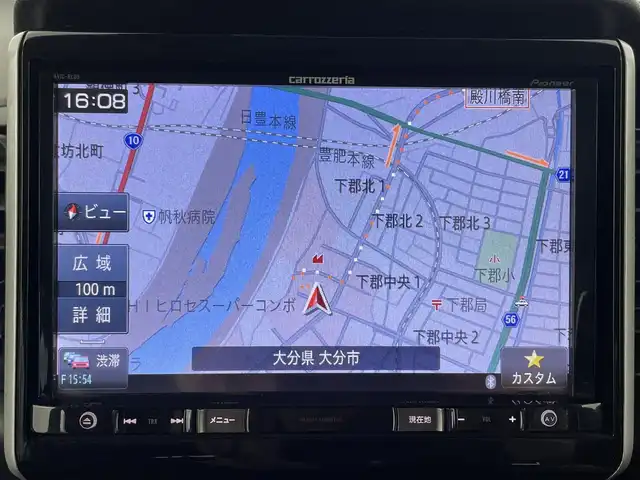 ホンダ Ｎ ＢＯＸ カスタム G ターボSSパッケージ 大分県 2014(平26)年 10.1万km クリスタルブラックパール 社外SDナビ/（フルセグ/Bluetooth/CD/DVD)/バックカメラ/クルーズコントロール/両側パワースライドドア/前方ドライブレコーダー/パドルシフト/ステアリングスイッチ/黒革調シートカバー/スマートキー・プッシュスタート/純正アルミホイール/保証書・取扱説明書