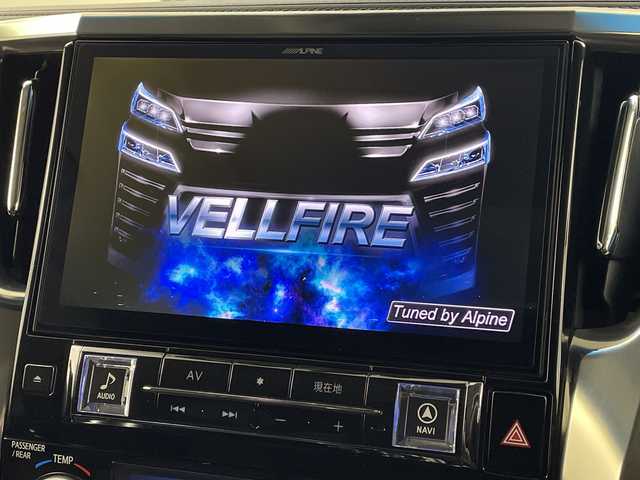トヨタ ヴェルファイア Z Gエディション 岐阜県 2019(令1)年 3.8万km スパークリングブラックパールクリスタルシャイン サンルーフ/ALPINE11インチナビ（BIG-X）/　(AM/FM/CD/DVD/Bluetooth/フルセグTV)/ALPINEフリップダウンモニター（BIG-X）/バックカメラ/プリクラッシュセーフティ/ブラインドスポットモニター/レーンキープアシスト/コーナーセンサー/レーダークルーズコントロール/オートハイビーム/デジタルインナーミラー/ドライブレコーダー前後/ETC/革シート/シートヒーター/パワーシート/エアシート/シートメモリ/ハンドルヒーター/電動パーキングブレーキ/LEDヘッドライト/純正アルミホイール/純正フロアマット
