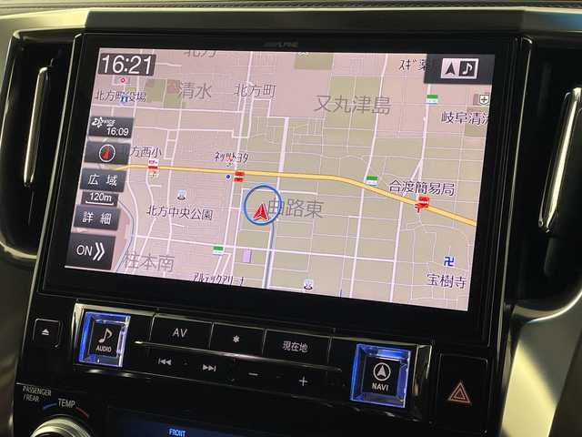 トヨタ ヴェルファイア Z Gエディション 岐阜県 2019(令1)年 3.8万km スパークリングブラックパールクリスタルシャイン サンルーフ/ALPINE11インチナビ（BIG-X）/　(AM/FM/CD/DVD/Bluetooth/フルセグTV)/ALPINEフリップダウンモニター（BIG-X）/バックカメラ/プリクラッシュセーフティ/ブラインドスポットモニター/レーンキープアシスト/コーナーセンサー/レーダークルーズコントロール/オートハイビーム/デジタルインナーミラー/ドライブレコーダー前後/ETC/革シート/シートヒーター/パワーシート/エアシート/シートメモリ/ハンドルヒーター/電動パーキングブレーキ/LEDヘッドライト/純正アルミホイール/純正フロアマット