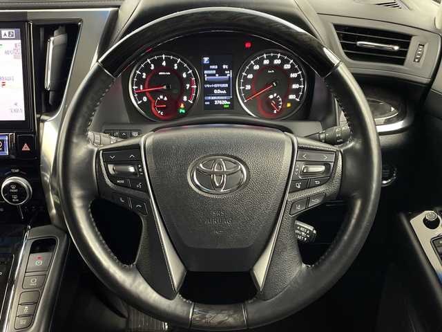 トヨタ ヴェルファイア Z Gエディション 岐阜県 2019(令1)年 3.8万km スパークリングブラックパールクリスタルシャイン サンルーフ/ALPINE11インチナビ（BIG-X）/　(AM/FM/CD/DVD/Bluetooth/フルセグTV)/ALPINEフリップダウンモニター（BIG-X）/バックカメラ/プリクラッシュセーフティ/ブラインドスポットモニター/レーンキープアシスト/コーナーセンサー/レーダークルーズコントロール/オートハイビーム/デジタルインナーミラー/ドライブレコーダー前後/ETC/革シート/シートヒーター/パワーシート/エアシート/シートメモリ/ハンドルヒーター/電動パーキングブレーキ/LEDヘッドライト/純正アルミホイール/純正フロアマット