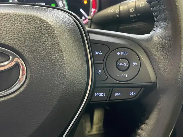 トヨタ ＲＡＶ４ G 島根県 2021(令3)年 5万km アティチュードブラックマイカ ワンオーナー/４WD/社外9インチメモリナビ　/(フルセグTV/DVD再生/Bluetooth　/バックカメラ　/ビルトインETC　/レーダークルーズコントロール　/衝突軽減システム/レーンキープアシスト/パワーバックドア　/前後コーナーセンサー　/オートハイビーム/純正LEDライト/純正フォグランプ/前席シートヒーター/ステアリングヒーター/デュアルエアコン/純正フロアマット/純正18インチアルミホイール
