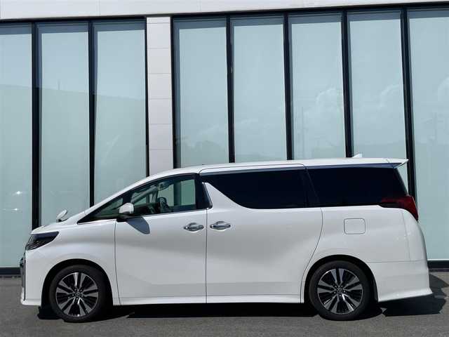 トヨタ アルファード S Cパッケージ 宮城県 2022(令4)年 4.9万km ホワイトパールクリスタルシャイン メーカー純正9.8インチナビ　/　（フルセグTV/Bluetooth/USB/HDMI）/純正12.1インチ後席モニター/ツインムーンルーフ　/バックカメラ　/ブラインドスポットモニター 　/デジタルインナーミラー/レザーシート（合皮）/　（エグゼクティブパワーシート/シートヒーター/ベンチレーション）/両側パワースライドドア/レーダークルーズコントロール　/ステアリングヒーター　/パワーバックドア/オートマチックハイビーム/前後ドライブレコーダー/純正18インチアルミホイール/ビルトインＥＴＣ2.0　/三眼ＬＥＤヘッドライト