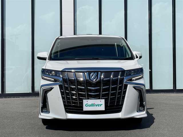 トヨタ アルファード S Cパッケージ 宮城県 2022(令4)年 4.9万km ホワイトパールクリスタルシャイン メーカー純正9.8インチナビ　/　（フルセグTV/Bluetooth/USB/HDMI）/純正12.1インチ後席モニター/ツインムーンルーフ　/バックカメラ　/ブラインドスポットモニター 　/デジタルインナーミラー/レザーシート（合皮）/　（エグゼクティブパワーシート/シートヒーター/ベンチレーション）/両側パワースライドドア/レーダークルーズコントロール　/ステアリングヒーター　/パワーバックドア/オートマチックハイビーム/前後ドライブレコーダー/純正18インチアルミホイール/ビルトインＥＴＣ2.0　/三眼ＬＥＤヘッドライト