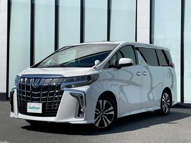 トヨタ アルファード S Cパッケージ 宮城県 2022(令4)年 4.9万km ホワイトパールクリスタルシャイン メーカー純正9.8インチナビ　/　（フルセグTV/Bluetooth/USB/HDMI）/純正12.1インチ後席モニター/ツインムーンルーフ　/バックカメラ　/ブラインドスポットモニター 　/デジタルインナーミラー/レザーシート（合皮）/　（エグゼクティブパワーシート/シートヒーター/ベンチレーション）/両側パワースライドドア/レーダークルーズコントロール　/ステアリングヒーター　/パワーバックドア/オートマチックハイビーム/前後ドライブレコーダー/純正18インチアルミホイール/ビルトインＥＴＣ2.0　/三眼ＬＥＤヘッドライト