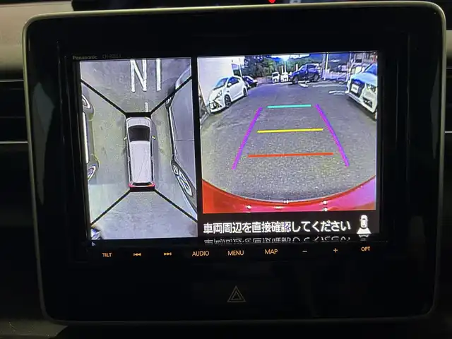 スズキ ワゴンＲ HYBRID FZ リミテッド 長崎県 2019(平31)年 3.9万km フェニックスレッドパール ・社外SDナビ（AM/FM/TV/CD/DVD/SD）/・ブルートゥース/・ハンドルスイッチ/・アイドリングストップ/・横滑り防止装置/・衝突軽減システム/・ヒートシーター（前席）/・ドライブレコーダー（前方）/・全方位カメラ/・オートライト/・ABS/・取扱説明書/・保証書/・スペアキー1本