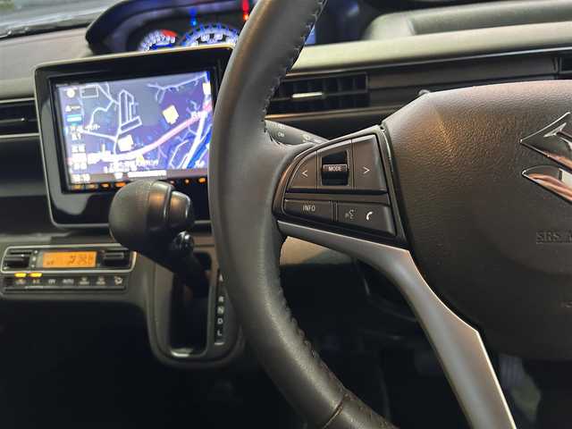 スズキ ワゴンＲ HYBRID FZ リミテッド 長崎県 2019(平31)年 3.9万km フェニックスレッドパール ・社外SDナビ（AM/FM/TV/CD/DVD/SD）/・ブルートゥース/・ハンドルスイッチ/・アイドリングストップ/・横滑り防止装置/・衝突軽減システム/・ヒートシーター（前席）/・ドライブレコーダー（前方）/・全方位カメラ/・バックカメラ/・オートライト/・ABS/・取扱説明書/・保証書/・スペアキー1本