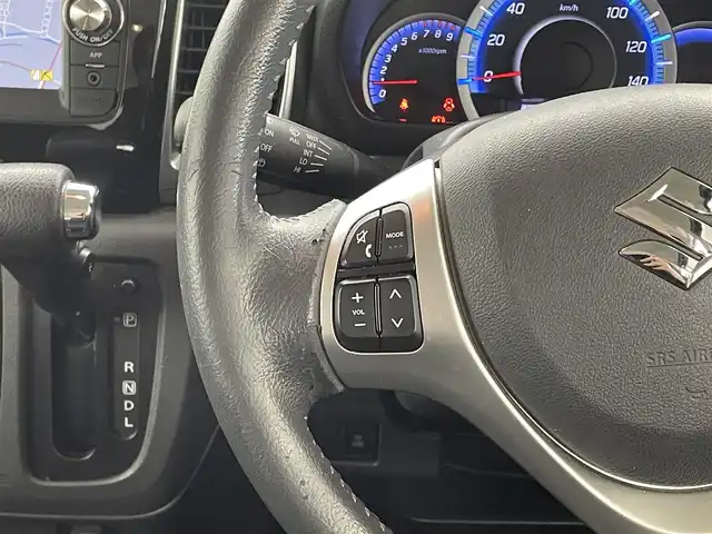 スズキ スペーシア カスタム XS 福井県 2013(平25)年 8万km クールカーキPM スマートキー/メモリナビ/ワンセグTV/バックカメラ/衝突軽減ブレーキ/オートライト/片側パワースライドドア