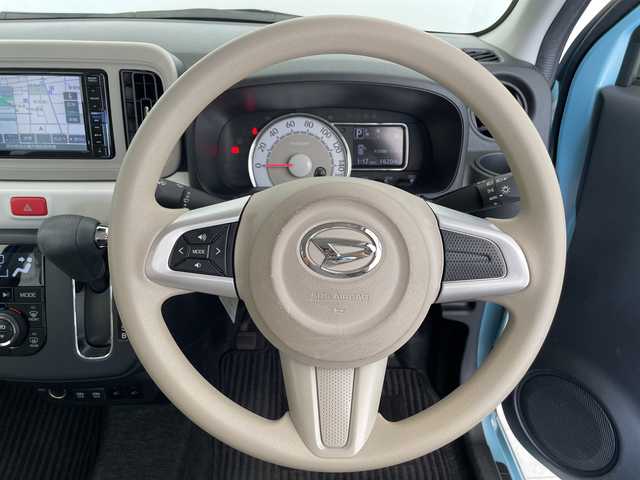 ダイハツ ミラ トコット G SA Ⅲ 愛知県 2018(平30)年 1.7万km サニーデイブルーメタリック SDナビ/全方位カメラ/シートヒーター/バックカメラ/コーナーセンサー/LEDヘッドライト/オートマチックハイビーム/ドライブレコーダー/衝突軽減システム/フルセグ/CD DVD/Bluetooth/ステアリングスイッチ/スマートキー/プッシュスタート