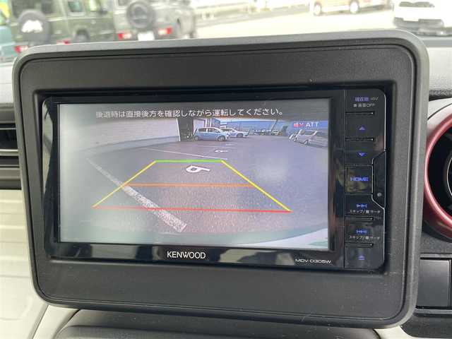 スズキ スペーシア HYBRID G 鳥取県 2018(平30)年 6.2万km ツールグリーンパールメタリック フルタイム4WD/デュアルセンサーブレーキサポート/KENWOODナビ【MDV-D305W】/・CD/・ワンセグ/バックモニター/ETC/ドライブレコーダー/スマートキー/プッシュスタート/D席シートヒーター/ABS/横滑り防止装置/レーンキープアシスト/オートライト/W＆サイドエアバック