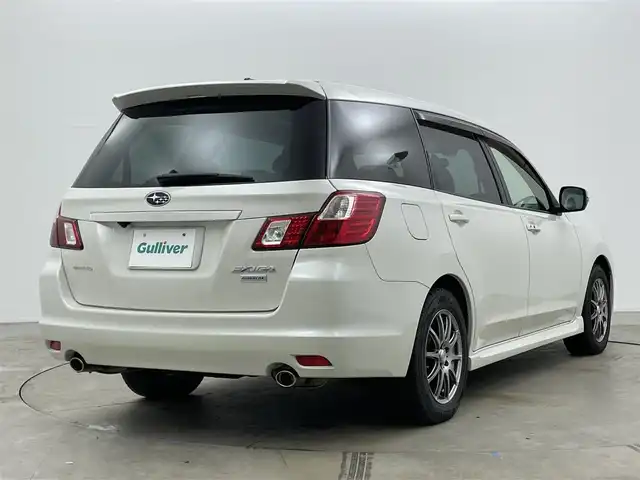 スバル エクシーガ エアブレイク 岡山県 2014(平26)年 6万km クリスタルホワイトP ガラスルーフ　/７Ｖ型ＳＤナビ(CN-R300WD)/【Bluetooth/フルセグ/CD/DVD　】　/バックカメラ　/4WD/レーダークルーズコントロール　/パドルシフト　　/ハーフレザーシート/衝突軽減ブレーキ/純正アルミホイール/HIDヘッドライト/フォグランプ/アイドリングストップ