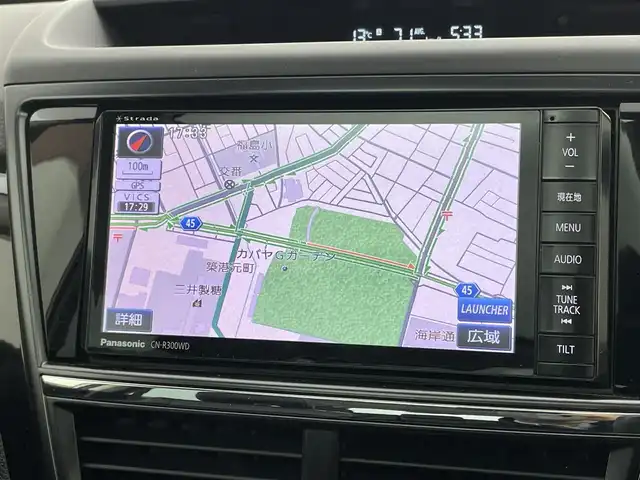 スバル エクシーガ エアブレイク 岡山県 2014(平26)年 6万km クリスタルホワイトP ガラスルーフ　/７Ｖ型ＳＤナビ(CN-R300WD)/【Bluetooth/フルセグ/CD/DVD　】　/バックカメラ　/4WD/レーダークルーズコントロール　/パドルシフト　　/ハーフレザーシート/衝突軽減ブレーキ/純正アルミホイール/HIDヘッドライト/フォグランプ/アイドリングストップ