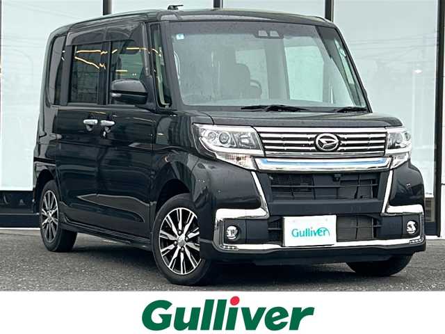 ダイハツ タント カスタムX トップED VS SAⅢ 山形県 2019(令1)年 1.9万km ブラックマイカメタリック 衝突被害軽減システム/純正メモリナビ/（AM/FM/CD/DVD/TV/BT）/純正ドライブレコーダー/シートヒーター/純正AW/純正フロアマット/コーナーセンサー/両側パワースライドドア/ウインカーミラー/ドアバイザー/電動格納ミラー/ステアリングスイッチ/フォグランプ/スペアキー