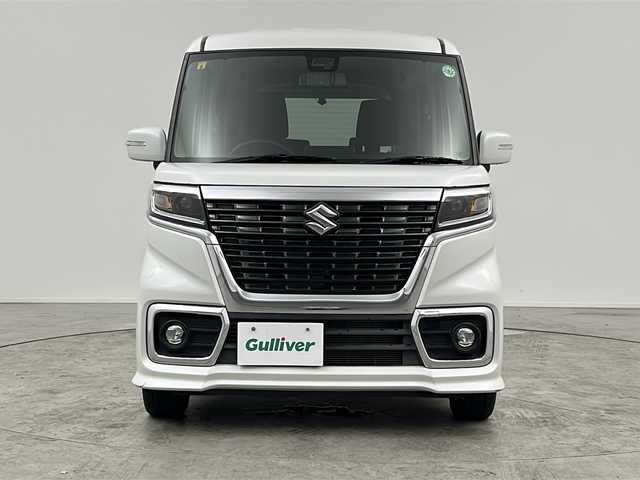 スズキ スペーシア カスタム HYBRID GS 三重県 2018(平30)年 5.2万km ピュアホワイトP 禁煙車/Pionner７インチSDナビ/・Ｂｌｕｅｔｏｏｔｈ・ＣＤ／ＤＶＤ・フルセグ/後付けデジタルインナーミラー（録画機能あり）/片側パワスラ/衝突軽減ブレーキ/レーンキープアシスト/バックカメラ/シートヒーター/ＥＴＣ/コーナーセンサー/AUTOライト/オートマチックハイビーム/LEDヘッドライト/ステアリングスイッチ