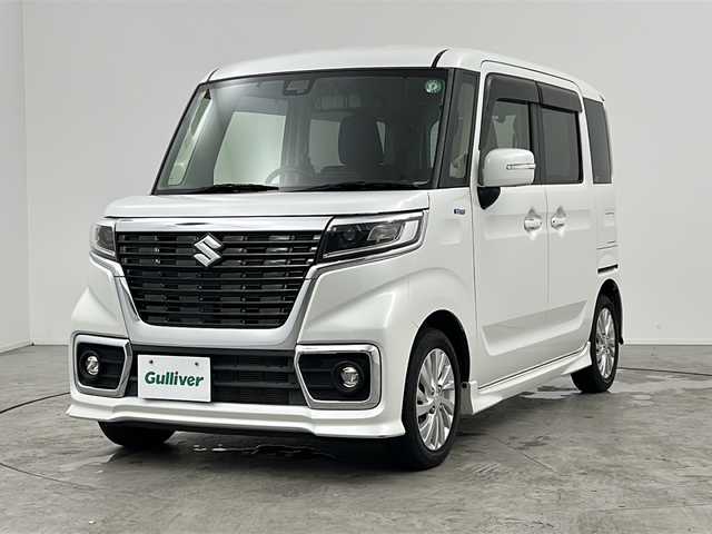 スズキ スペーシア カスタム HYBRID GS 三重県 2018(平30)年 5.2万km ピュアホワイトP 禁煙車/Pionner７インチSDナビ/・Ｂｌｕｅｔｏｏｔｈ・ＣＤ／ＤＶＤ・フルセグ/後付けデジタルインナーミラー（録画機能あり）/片側パワスラ/衝突軽減ブレーキ/レーンキープアシスト/バックカメラ/シートヒーター/ＥＴＣ/コーナーセンサー/AUTOライト/オートマチックハイビーム/LEDヘッドライト/ステアリングスイッチ