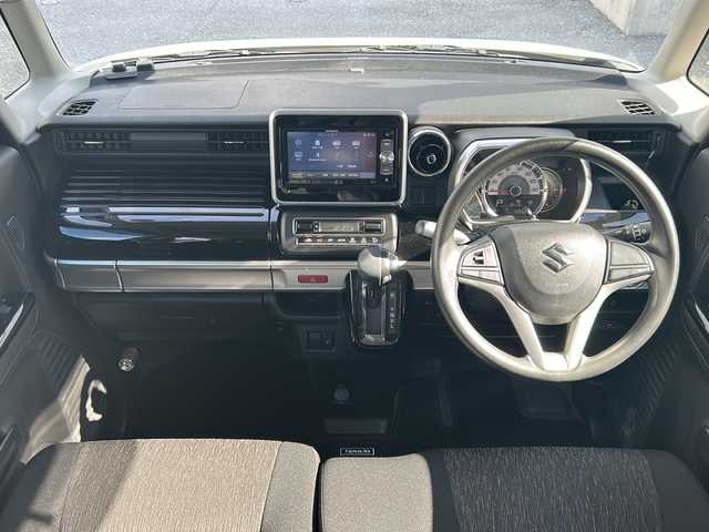 スズキ スペーシア カスタム HYBRID GS 沖縄県 2018(平30)年 5.2万km ピュアホワイトP 禁煙車/Pionner７インチSDナビ/・Ｂｌｕｅｔｏｏｔｈ・ＣＤ／ＤＶＤ・フルセグ/後付けデジタルインナーミラー（録画機能あり）/片側パワスラ/衝突軽減ブレーキ/レーンキープアシスト/バックカメラ/シートヒーター/ＥＴＣ/コーナーセンサー/AUTOライト/オートマチックハイビーム/LEDヘッドライト/ステアリングスイッチ
