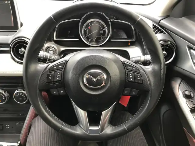 マツダ ＣＸ－３ XD ツーリング Lパッケージ 栃木県 2015(平27)年 13.5万km クリスタルホワイトパールマイカ 株)IDOMが運営する【じしゃロン小山店】の自社ローン専用車両になります。こちらは現金またはオートローンご利用時の価格です。自社ローンご希望の方は別途その旨お申付け下さい//禁煙車/4WD/カーナビ/フルセグTV/CD/DVD再生可能/ブルートゥース/ハーフレザーシート/シートヒーター/バックカメラ/クルーズコントロール/スマートキー/エンジンプッシュスタート