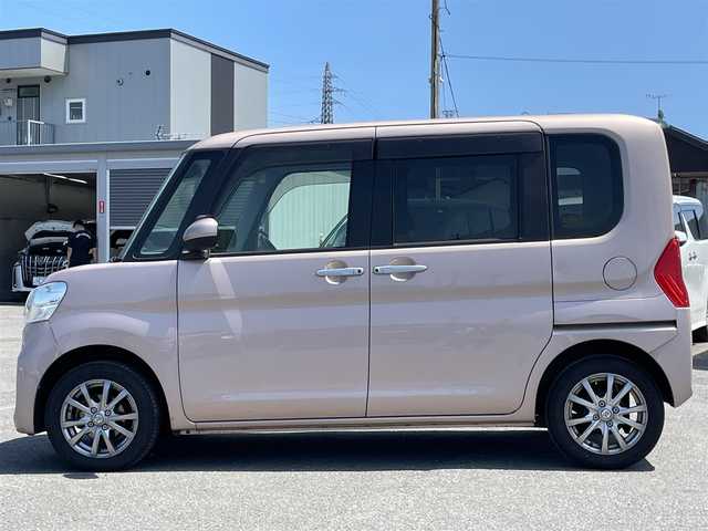 ダイハツ タント X SA Ⅲ 道央・札幌 2018(平30)年 5万km ライトローズマイカメタリックⅡ ４WD/ワンオーナー/純正オーディオ/AM/FM/CD/AUX/スマートアシストIII/衝突被害軽減ブレーキ/横滑り防止装置/レーンキープアシスト/リヤコーナーセンサー/アイドリングストップ/片側パワースライドドア/D席シートヒーター/プッシュスタート/スマートキー/ハロゲンヘッドライト/オートライト/オートハイビーム/ヘッドライトレベライザー/電動格納ミラー/純正フロアマット/ドアバイザー/スペアキー