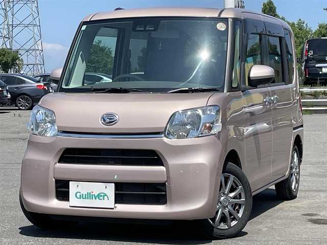 ダイハツ タント X SA Ⅲ 道央・札幌 2018(平30)年 5万km ライトローズマイカメタリックⅡ ４WD/ワンオーナー/純正オーディオ/AM/FM/CD/AUX/スマートアシストIII/衝突被害軽減ブレーキ/横滑り防止装置/レーンキープアシスト/リヤコーナーセンサー/アイドリングストップ/片側パワースライドドア/D席シートヒーター/プッシュスタート/スマートキー/ハロゲンヘッドライト/オートライト/オートハイビーム/ヘッドライトレベライザー/電動格納ミラー/純正フロアマット/ドアバイザー/スペアキー