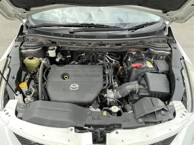 マツダ ＭＰＶ 23C Sporty Uスタイル 群馬県 2007(平19)年 7.2万km クリスタルホワイトパールマイカ 社外ナビゲーション/ＣＤ・ＭＤ/Ｂカメラ/ＥＴＣ/前後ドライブレコーダー/両側パワスラ/２列目オットマン/ウォークスルー/オートエアコン/純正フロアマット/純正アルミ/スペアキー
