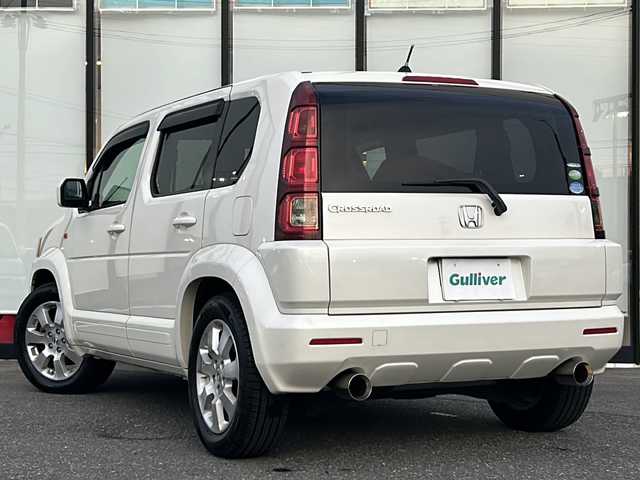 ホンダ クロスロード 20X 山形県 2008(平20)年 8.2万km プレミアムホワイトパール ４WD/純正HDDナビ/（AM/FM/TV/CD/DVD）/ETC/バックカメラ/社外フロアマット/純正AW/フロントワイパーデアイサー/ステアリングスイッチ/リモコンエンジンスターター/電動格納ミラー/ドアバイザー/社外AWスタッドレスタイヤ車載