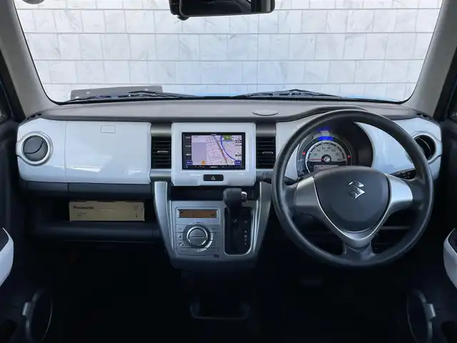 スズキ ハスラー G 群馬県 2016(平28)年 4.5万km サマーブルーM 純正７インチＳＤナビ　/バックカメラ　/ＴＶ　/前方ドラレコ　/前席シートヒーター　/衝突被害軽減システム　/ツートンカラー　/スマートキー　/ビルトインＥＴＣ　/アイドリングストップ　/本革ステアリング　/電動格納ミラー