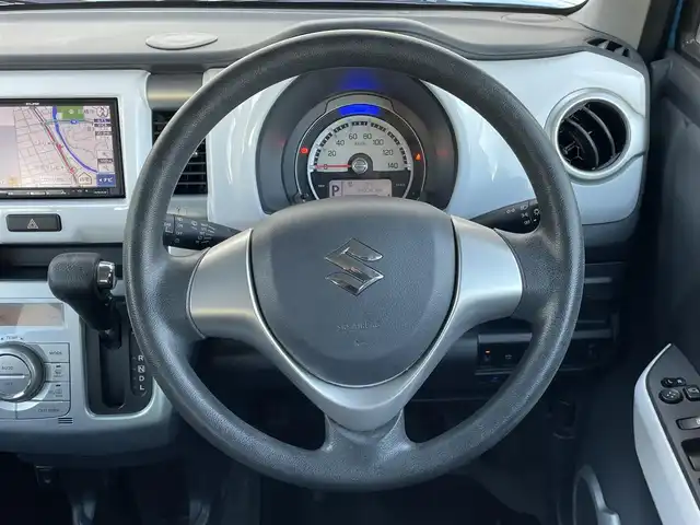 スズキ ハスラー G 群馬県 2016(平28)年 4.5万km サマーブルーM 純正７インチＳＤナビ　/バックカメラ　/ＴＶ　/前方ドラレコ　/前席シートヒーター　/衝突被害軽減システム　/ツートンカラー　/スマートキー　/ビルトインＥＴＣ　/アイドリングストップ　/本革ステアリング　/電動格納ミラー