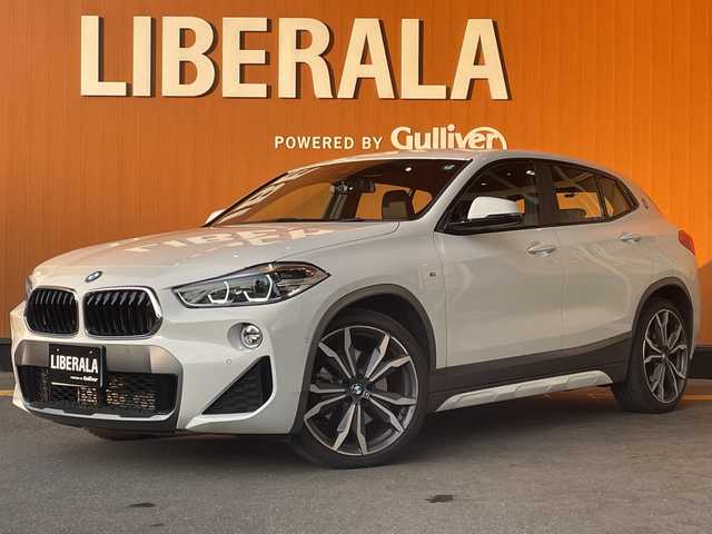 ＢＭＷ Ｘ２ xDrive20i MスポーツX 高知県 2018(平30)年 3.8万km 白 アドバンスドセーフティパッケージ/純正HDDナビ/　【CD/DVD/Bluetooth】/ACC/インテリジェントセーフティ/茶革シート/シートヒーター/シートメモリー付きパワーシート/パドルシフト/HUD/パワーテールゲート/OP20AW/取説