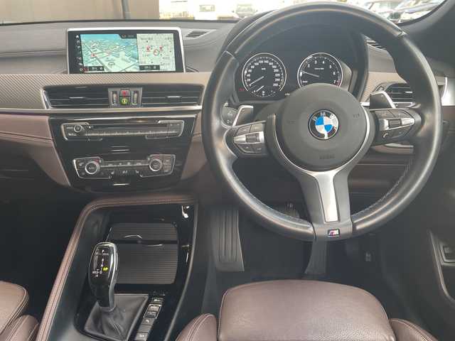 ＢＭＷ Ｘ２ xDrive20i MスポーツX 高知県 2018(平30)年 3.8万km 白 アドバンスドセーフティパッケージ/純正HDDナビ/　【CD/DVD/Bluetooth】/ACC/インテリジェントセーフティ/茶革シート/シートヒーター/シートメモリー付きパワーシート/パドルシフト/HUD/パワーテールゲート/OP20AW/取説