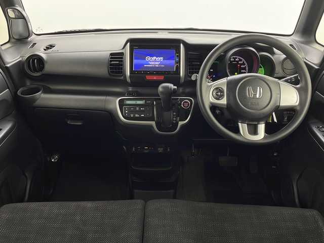 ホンダ Ｎ ＢＯＸ 新潟県 2016(平28)年 11.8万km スマートブラック 4WD/純正ナビ/　　フルセグ/CD/DVD/BT/バックカメラ/左側パワースライド/シートヒーター/サマータイヤ車載/ステアリングスイッチ/オートエアコン/ミラーヒーター/アイドリングストップ/スマートキー/ビルトインETC