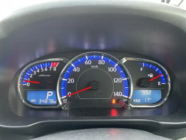 ダイハツ ムーヴ カスタム X 長野県 2013(平25)年 3.5万km グレー 純正CD/スマートキー/純正15インチAW/キセノンヘッドライト/ドアバイザー/４WD/保証書/取説/スペアキー
