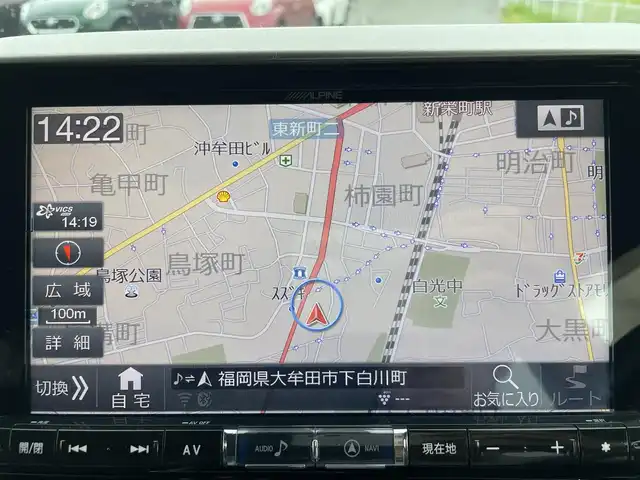 トヨタ Ｃ－ＨＲ G モード ネロ 福岡県 2019(令1)年 5.7万km ホワイトパールクリスタルシャイン ALPINEナビ/クルーズコントロール/トヨタセーフティーセンス/衝突軽減ブレーキ/ACC/横滑り防止機能/バックカメラ/ビルトインETC/シートヒーター/ハーフレザー/純正フロアマット/純正１８インチAW