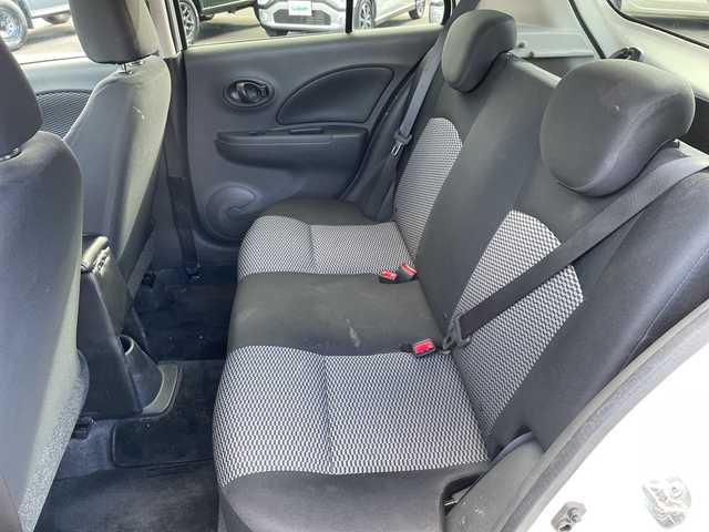 日産 マーチ ニスモ 長野県 2016(平28)年 9.3万km ブリリアントホワイトパール 禁煙車/純正ナビ【MJ116D-W】/（ＣＤ／フルセグＴＶ／Ｂｌｕｅｔｏｏｔｈ）/バックカメラ/ＥＴＣ/革巻きステアリング/フォグランプ/オートライト/スマートキー/プッシュスタート/純正１６インチアルミホイール/純正フロアマット/純正ドアバイザー/横滑り防止装置