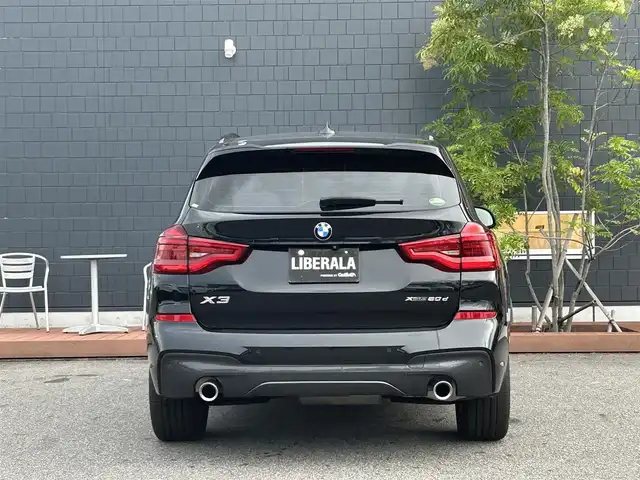 ＢＭＷ Ｘ３ xDrive20d Mスポーツ 滋賀県 2019(令1)年 4.3万km サファイアブラックP ハイラインパッケージ/・ダコタレザー/・前席パワーシート/・全席シートヒーター/インテリジェントセーフティ/・衝突被害軽減システム/・レーンキープアシスト/・ブラインドスポットモニター/純正ナビ/（CD/DVD/BT/USB/フルセグ）/360°カメラ/ルームミラー内蔵ETC/前後ドライブレコーダー/電動リアゲート/アクティブクルーズコントロール/ワイヤレスチャージ/アダプティプLEDヘッドライト/コーナーセンサー/アンビエントライト/純正18インチAW/純正AW付きサマータイヤ積込/純正フロアマット/取扱説明書/保証書/スペアキー