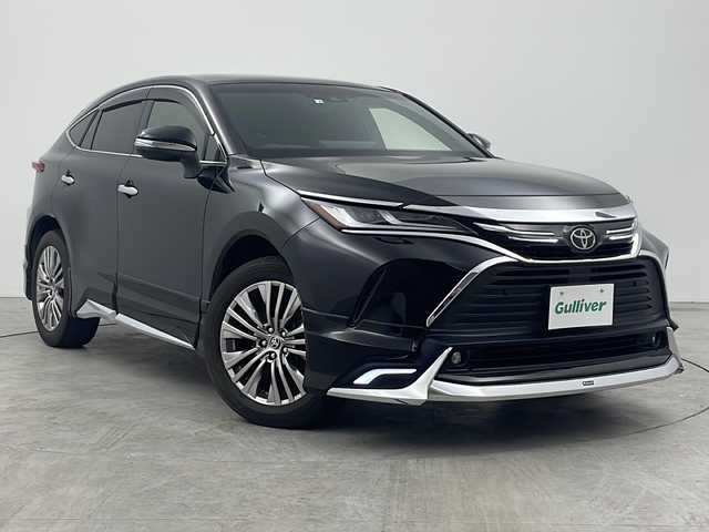 トヨタ ハリアー Z レザーパッケージ 三重県 2022(令4)年 2.5万km ブラック トヨタコネクティットナビ/　フルセグTV/Bluetooth/USB/Applecarplay/調光パノラマルーフ/ワンオーナー/モデリスタエアロ/トヨタセーフティセンス/バックカメラ/前席パワーシート/メモリーシート/JBLサウンド/デジタルインナーミラー/前席ベンチレーション/前席シートヒーター/パワーバックドア/ステアリングヒーター/ステアリングスイッチ/BSM/HUD/ビルトインETC2.0/電子パーキング/オートホールド