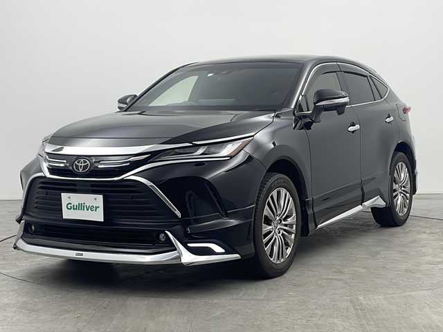 トヨタ ハリアー Z レザーパッケージ 三重県 2022(令4)年 2.5万km ブラック トヨタコネクティットナビ/　フルセグTV/Bluetooth/USB/Applecarplay/調光パノラマルーフ/ワンオーナー/モデリスタエアロ/トヨタセーフティセンス/バックカメラ/前席パワーシート/メモリーシート/JBLサウンド/デジタルインナーミラー/前席ベンチレーション/前席シートヒーター/パワーバックドア/ステアリングヒーター/ステアリングスイッチ/BSM/HUD/ビルトインETC2.0/電子パーキング/オートホールド