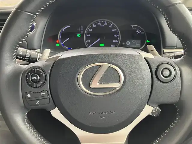 レクサス ＣＴ 200h バージョンC 広島県 2014(平26)年 10.8万km ホワイトパールクリスタルシャイン 純正ナビ・フルセグTV/パドルシフト/パワーシート/シートヒーター/オートライト/クルーズコントロール/バックカメラ/スマートキー